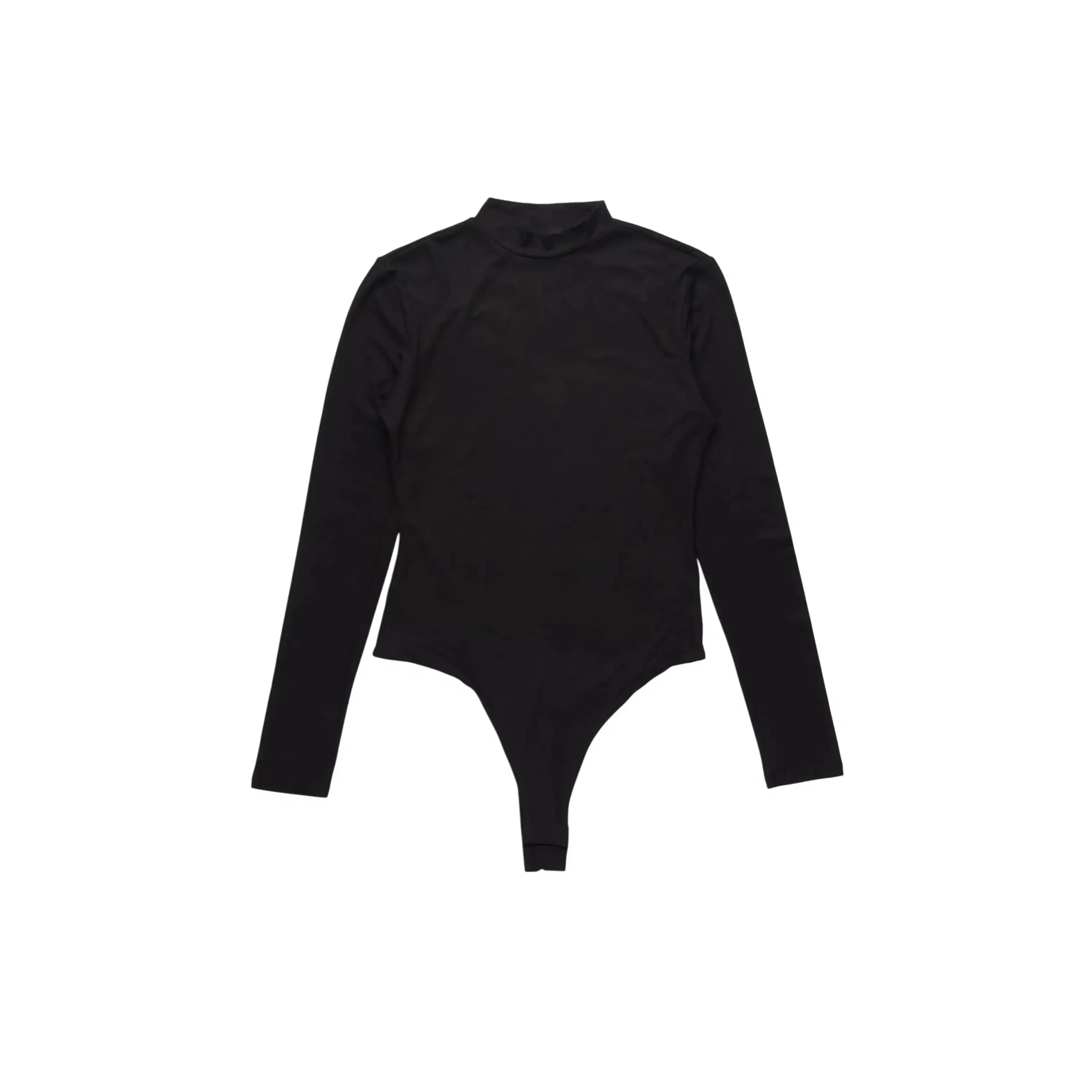 Rika Black Long Sleeve Bodysuit