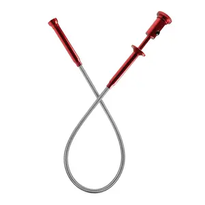 Claw Grabber Pickup Tool with  Bright LED Light,24.4in Long  Pickup Tool, Retractable Claw Grabbing Tool,  Grabber Tool with 2lb Pull Strength Pick Up ToolQuesear