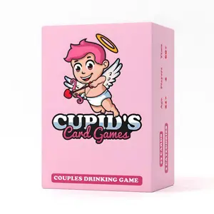 Cupid Card Games - Couple games for adult date nights - Bedroom Games for boyfriends and girlfriends, adult board games and tabletop games for lovers - Valentine's Day gift creativity, romantic and intimate card games for anniversaries, birthday parties