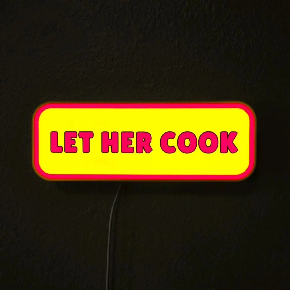 Modern Rectangular Colorful Lights 5V LED Decor Plaque with On/Off Button, Dimmer, Interchangeable Face Plate for Message & Color Changes – Teen/Dorm Room Home Decor