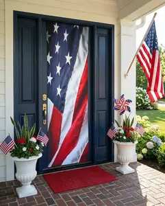 "Red, White & Welcome" Door Sleeve