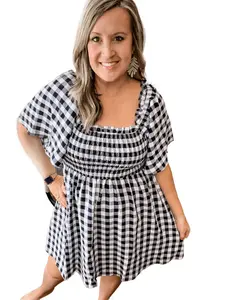 Gingham Dress