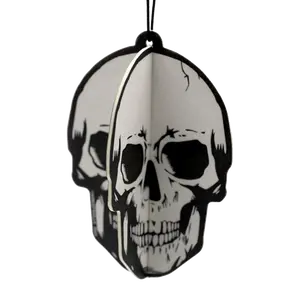 Kreepsville 666 3D Skull Air Freshener - Mint Madness Scent, 4.25" x 3"