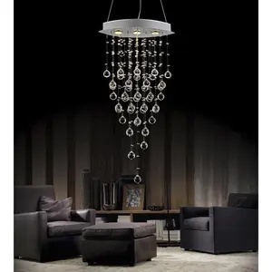 CWI Lighting Robin 3 Light 9 inch Chrome Down Chandelier Ceiling Light 6640P18C-O