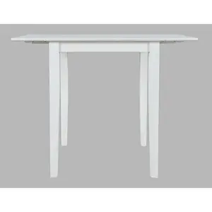 Eastern Tides Foldable Coastal Design Wire-Brushed Acacia Counter Height Drop-Leaf Dining Table - Ideal for Weeknight Dinners, Stylish Acacia Dining Tables for Indoor Furniture