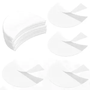 100 Pcs Eyeshadow Shields Eyeshadow Stencils Lint Free Under Eye Pads Prevent Makeup Residue, Eye Shadow Makeup Patches for Eyeliner, Eyelash Extensions and Lip Makeup springtok