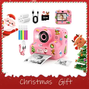 Instant Printing Camera, 16x Digital Zoom HD Digital Camera with 32GB SD Card, Perfect Birthday Gift Instant Printing Camera, 16x Digital Zoom HD Digital Camera with 32GB SD Card, Perfect Birthday Gift