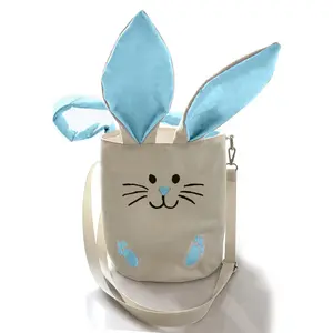 Kids Easter Basket Bunny Bag Camo Easter Basket