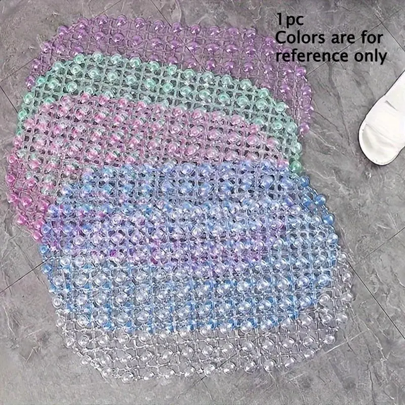 Circular shower mat, bathroom carpet, bathroom shower room bathtub bathing mat