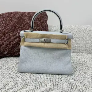 Pre-owned HERMÈS TC Tote Bags Hermes Pale Blue Kelly 28 Deposit:8,500$ Full price:18,500$ [1/2]