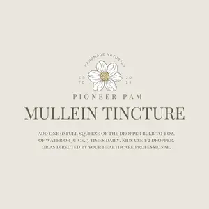 Mullein Tincture