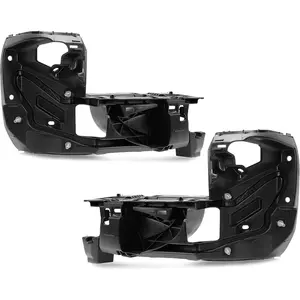 KQQIO Rear Bumper Outer Extension Insert Bracket Compatible with 2016-2023 Toyota Tacoma Driver & Passenger Side Replacement for TO1104136 TO1105136 Plastic