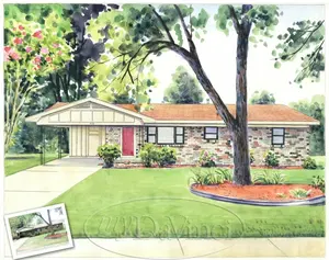 Hand-Painted Watercolor Portraits from Photos | Custom Watercolor Painting from Photo