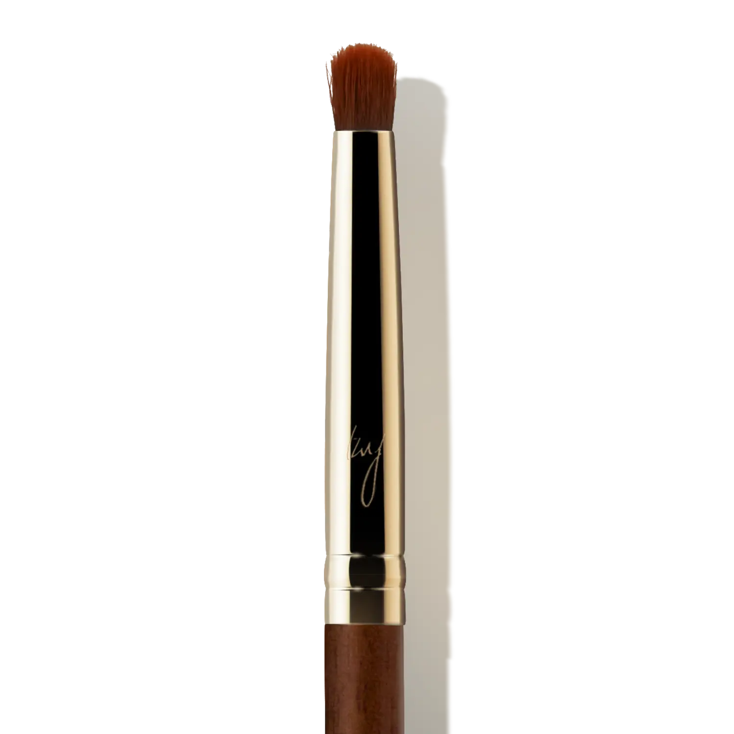 BY MAENG #03 Under & Edge Eye Brush - K-Beauty Powder Brush by Kpop Idol Makeup Artist MAENG - Perfect for Precise Under-Eye Application & Sharp Edge Definition - Professional Makeup Brush for Flawless Eye Detailing