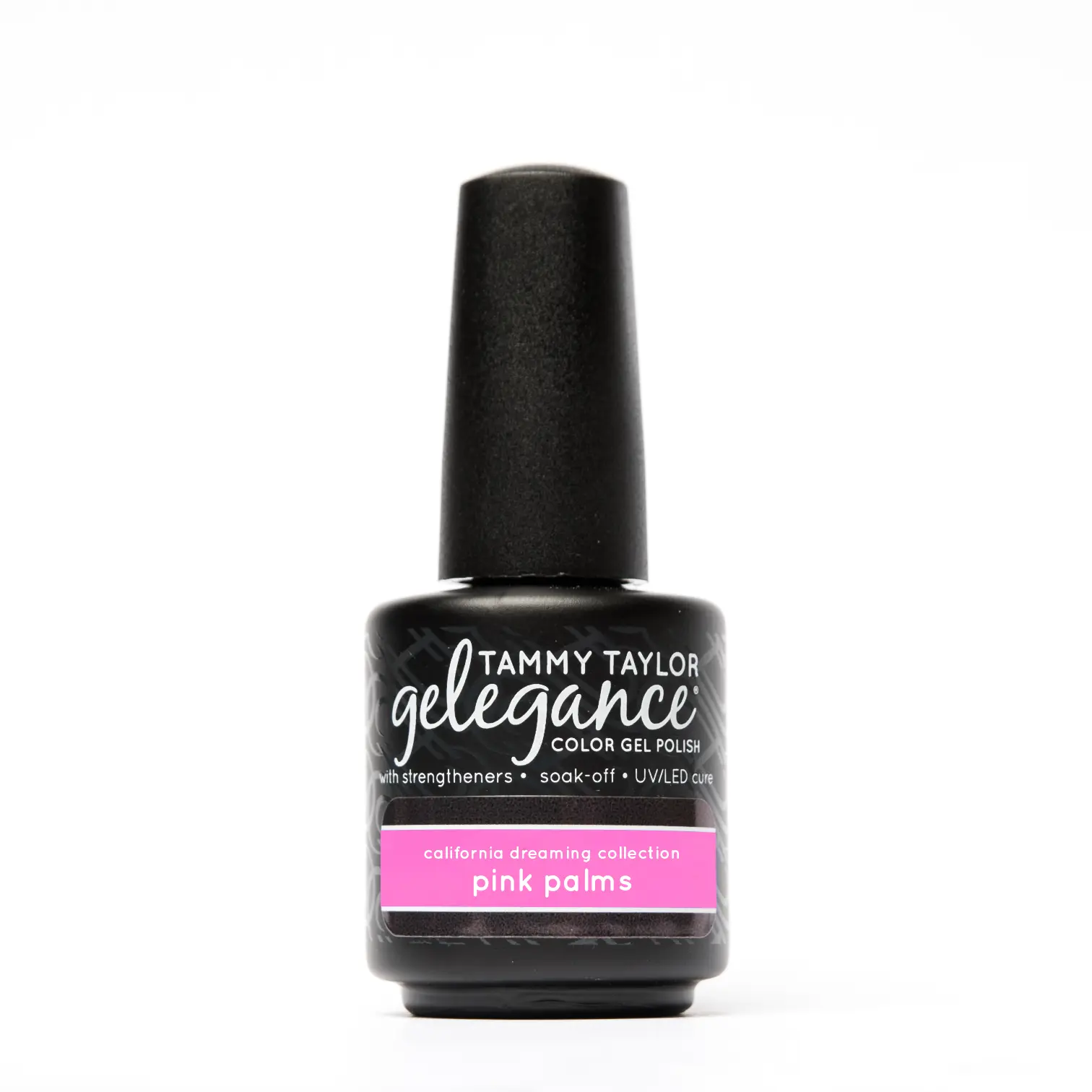 Tammy Taylor Nails Pink Palms Gelegance Gel Polish - Soft Bubblegum Pink Color Enhancer for Nail Care & Manicure - 20g