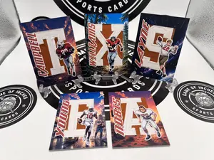 Texas Legends "TEXAS" Nameplate Card Set | Custom Collectible