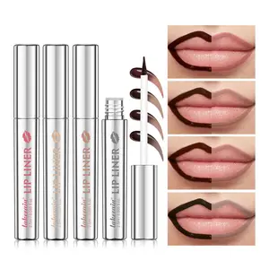 Long-lasting Lip Liner, 1 Count Waterproof Semi-permanent Lip Tattoo, Smudge-proof Lip Liner, Tinted Lip Liner, Suitable for All Skin Tones, Makeup, Lipliner