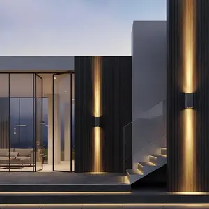 Waterproof LED Straight Wall Light