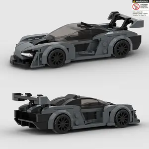 Car Model Building Blocks Toy, 177pcs/set Speed Champion Series MOC Race Car Blocks Building Toy, Building Sets, 3D Puzzle Game, Unique Parent-child Interactive Gift