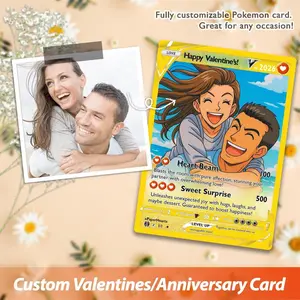Custom Anniversary Pokemon Card, Custom Pokemon Card, Gift For Boyfriend, Boyfriend Gift, Custom Pokemon Present, Pokemon Gift