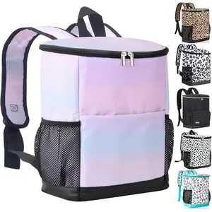Cooler Backpack 30 Cans,Portable Backpack Coolers Insulated Leak Proof,Waterproof Soft Sided Cooler Bag for Travel,Beach,Camping,Picnic,Lunch Backpack for Women (Dream Cloud)
