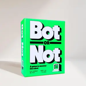 RABBLE Bot or Not - A Party Game to Uncover the Robot for 2-8 Players Ages 10+ | 20 Min Board Game | Family, Teens, Adults | Card Games