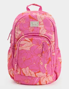 BILLABONG Roadie Womens Backpack, Pink Combo BILLABONG Roadie Womens Backpack, Pink Combo