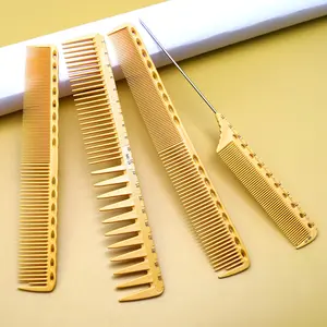 Hair Comb Set of Four, Professional Salon Hair Combs, Durable PC Resin Material, Temperature Resistant, Essential for Home Use