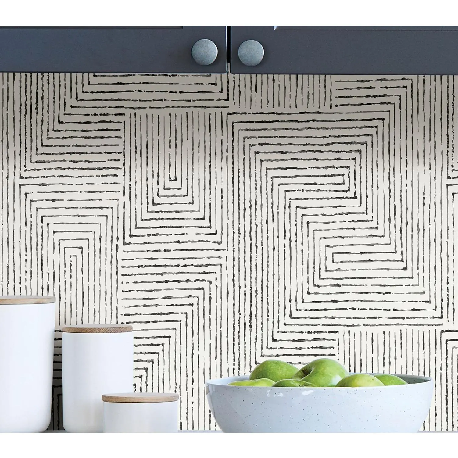 Scott Living Ink Peel & Stick Wallpaper Scott Living Ink Peel & Stick Wallpaper