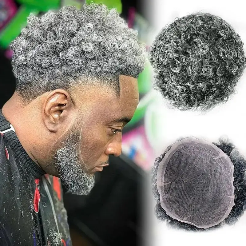 Grey Men Toupee