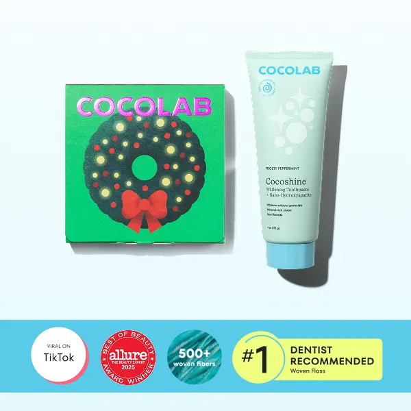 Holly Jolly Floss Set + Frosty Peppermint Cocoshine