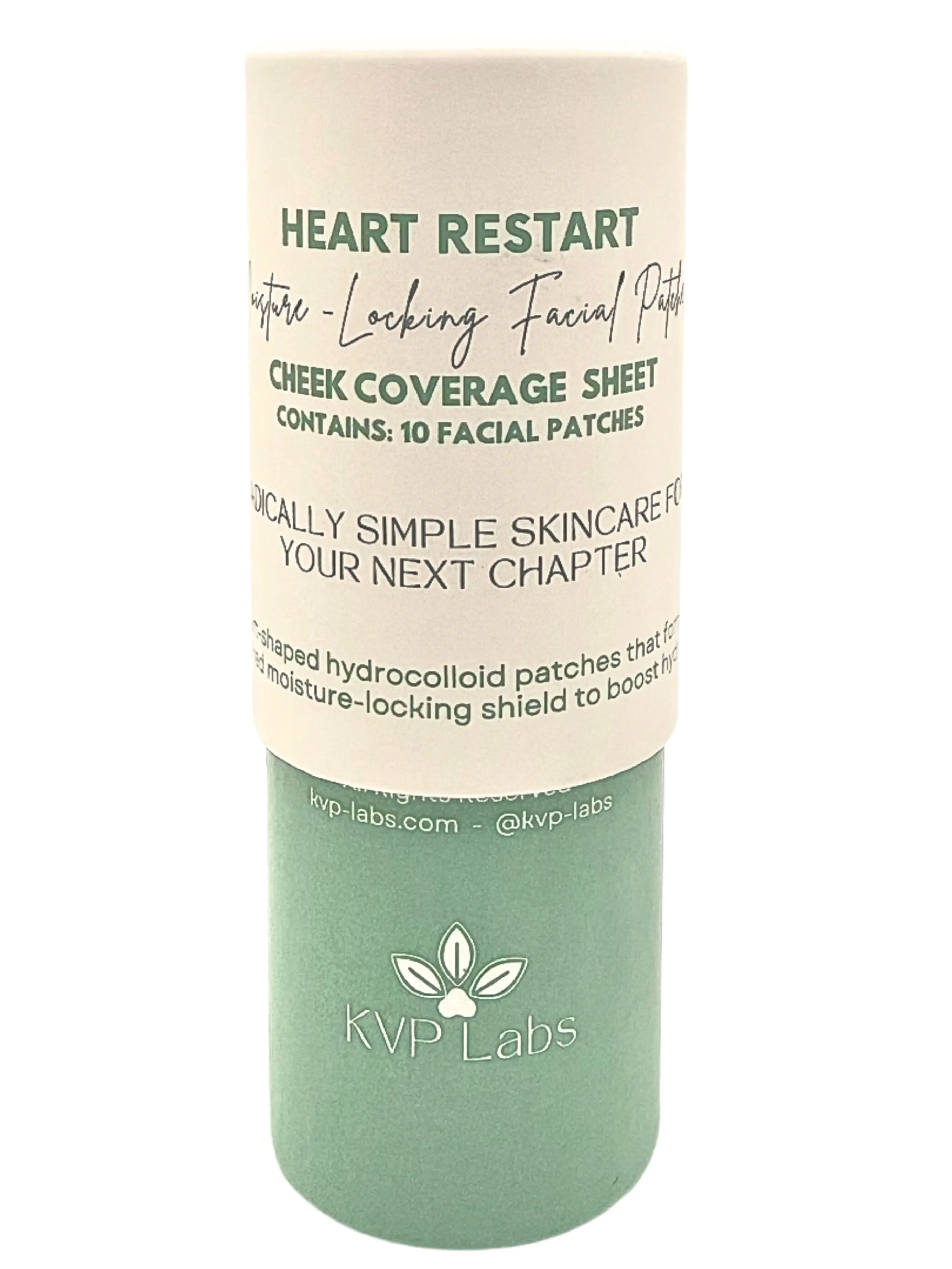 Heart Restart Hydrocolloid Cheek Patches – Overnight Hydration & Texture Support