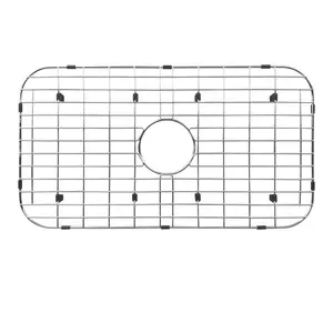Zeek Kitchen Sink Bottom Grid Sink Protector Stainless Steel 26”x14.3” ZG-C2614
