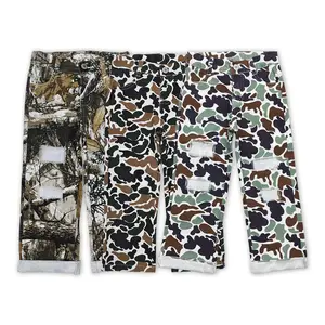 Camo Print Denim bottoms Jeans