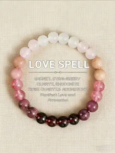 Powerful Love Stones Bracelet, Attracts Romance, Deepens Connections, Opens Heart to New Love, Women Jewelry Accessory