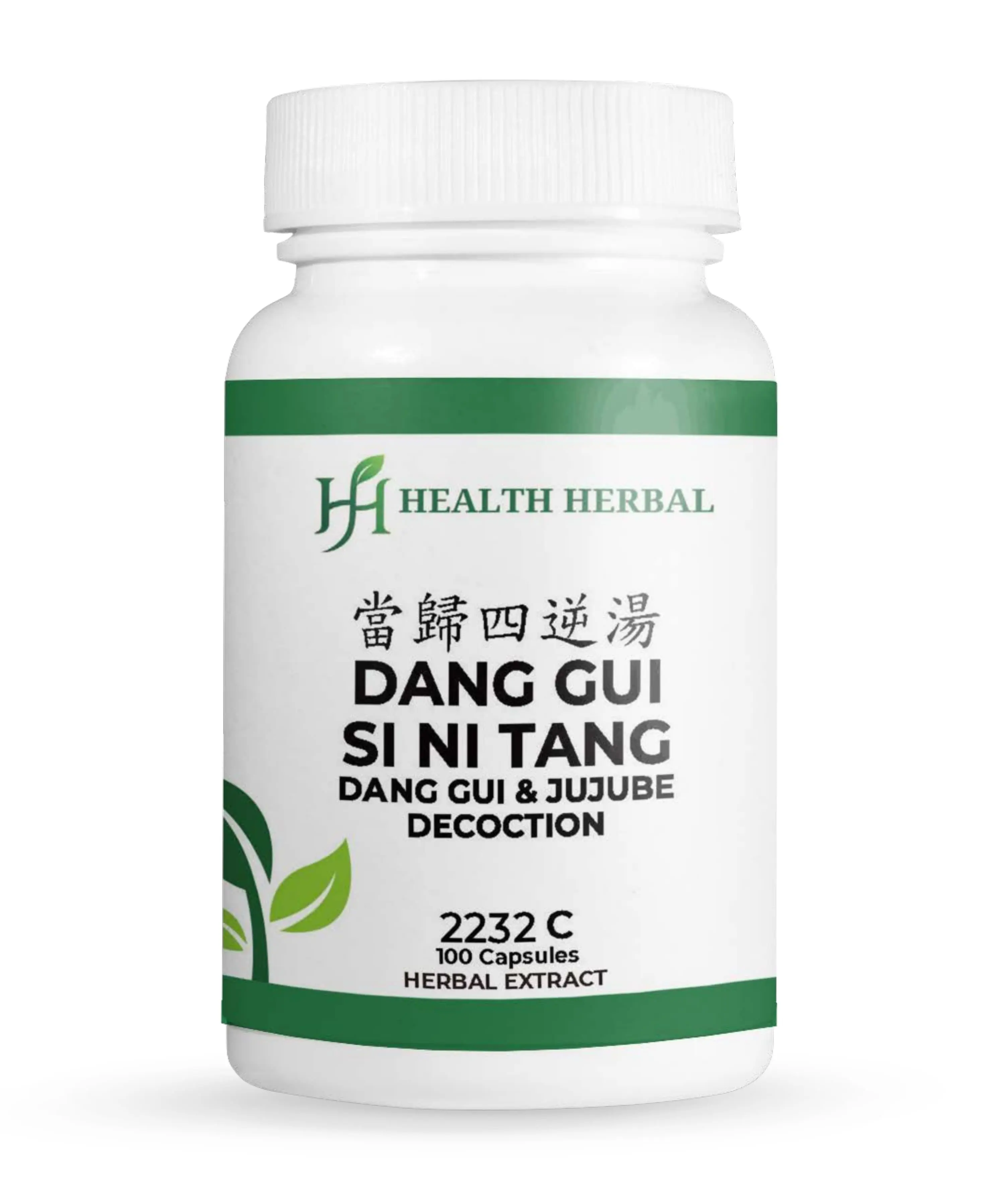 Dang Gui Si Ni Tang/Dang Gui & Jujube Decoction 100 Capsules Herbal Extract for Cold Extremities & Circulation Support