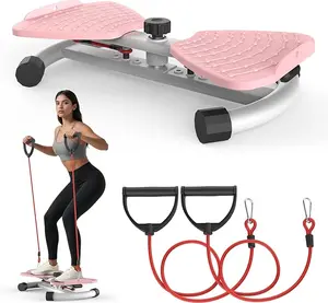 Waist Twister Machine Exercise, Ab Twist Board with 300 lbs Weight Capacity, Abs Workout for Slim Waist and Core Ab Exercise, Noiseless Home Gym Equipment for Women Men