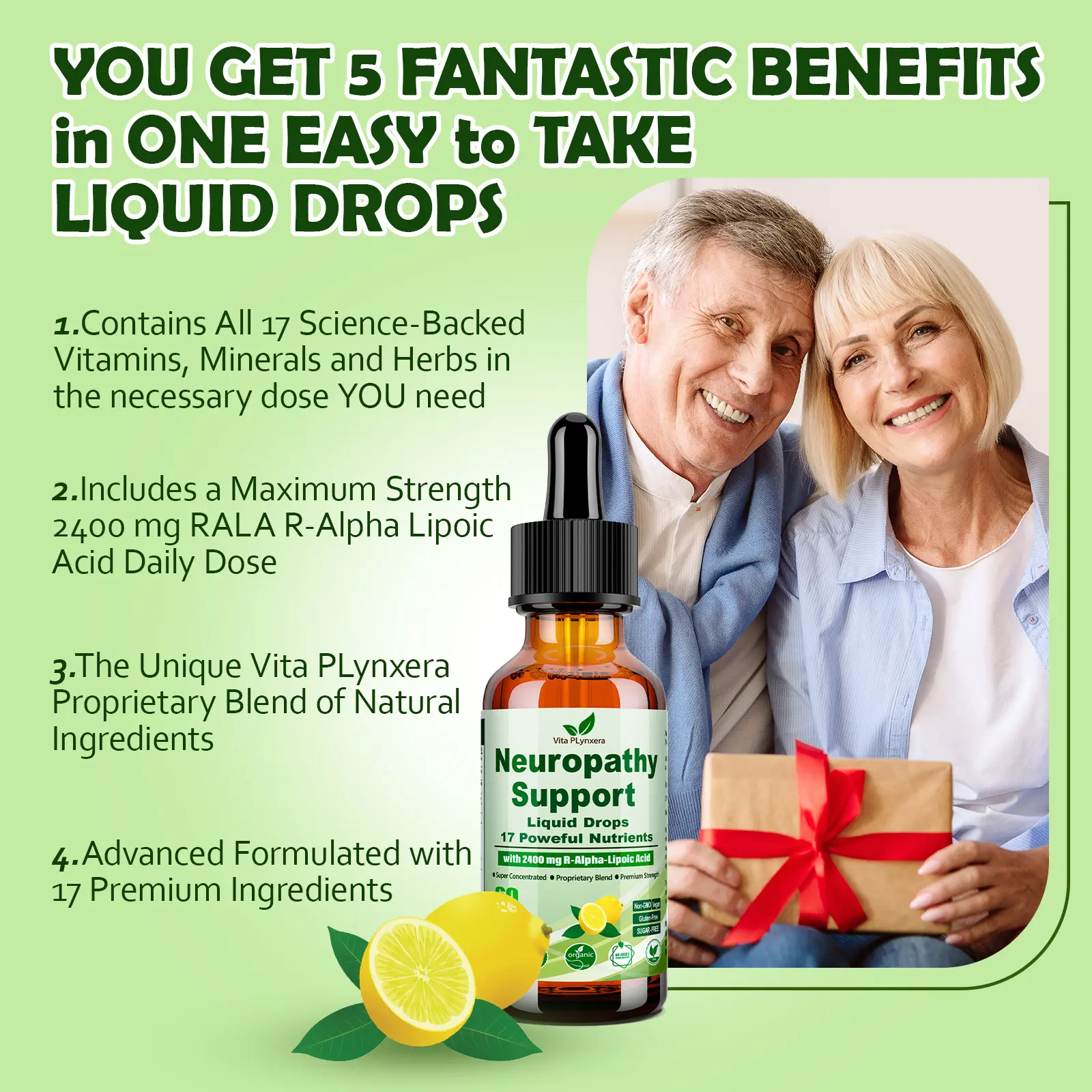 Neuropathy Supplements Liquid Drops, Advance 17-in-1 Stabilized R-Alpha Lipoic Acid (R-ALA) w. Acetyl L-Carnitine Vitamin B-Complex Magnesium, High Potency R-Lipoic Acid for Nerve Antioxidant Energy - TikTok Shop Neuropathy Supplements Liquid Drops, Advance 17-in-1 Stabilized R-Alpha Lipoic Acid (R-ALA) w. Acetyl L-Carnitine Vitamin B-Complex Magnesium, High Potency R-Lipoic Acid for Nerve Antioxidant Energy - TikTok Shop