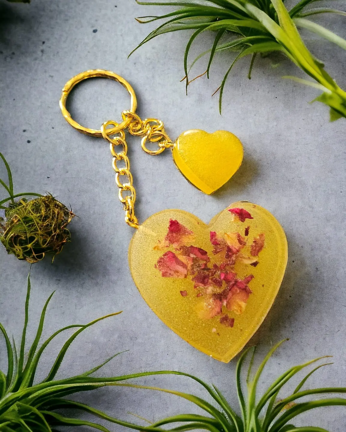 Resin key chain