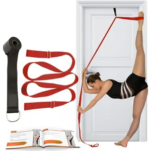 Stretching Strap With Door Anchor - Stretching Equipment to Improve  Flexibility - Splits Trainer For  Ideal In Ballet, Dance, Cheerleading, Taekwondo, Yoga, Pole Dancing & Gymnastics
