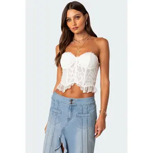 Tea Party Sheer Lace Corset Tea Party Sheer Lace Corset