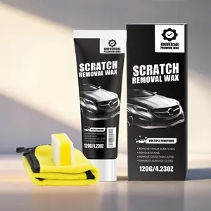 Car Scratch Remover Polish Kit, Car Paint Polishing, Auto Paint Repair Tool, Vehicle Body Surface Gloss Restoration, Easy Use Car Care Tools