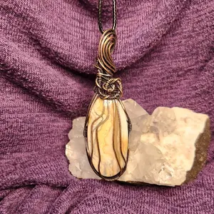 Crazy Lace Pendant Necklace