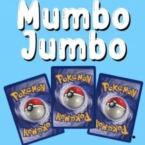 Mumbo Jumbo Vintage Cards - Collectible Cards Featuring Pokémon Characters in Blue Packaging