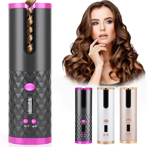 Conair Rechargeable Hair Curler - Compact Design, 25W Power, Multi-Directional Curl Action, 21mm Heat Conductor, Travel Power Range 39W (Inclusive)