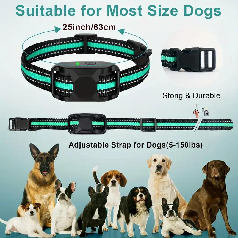 Rechargeable Dog Training Collar-3300FT Dog Training Behavior Aid, IP67 Waterproof Receiver, with 3 Training Modes training mode, for 5-120lbs Small Medium Large Dogs accessories