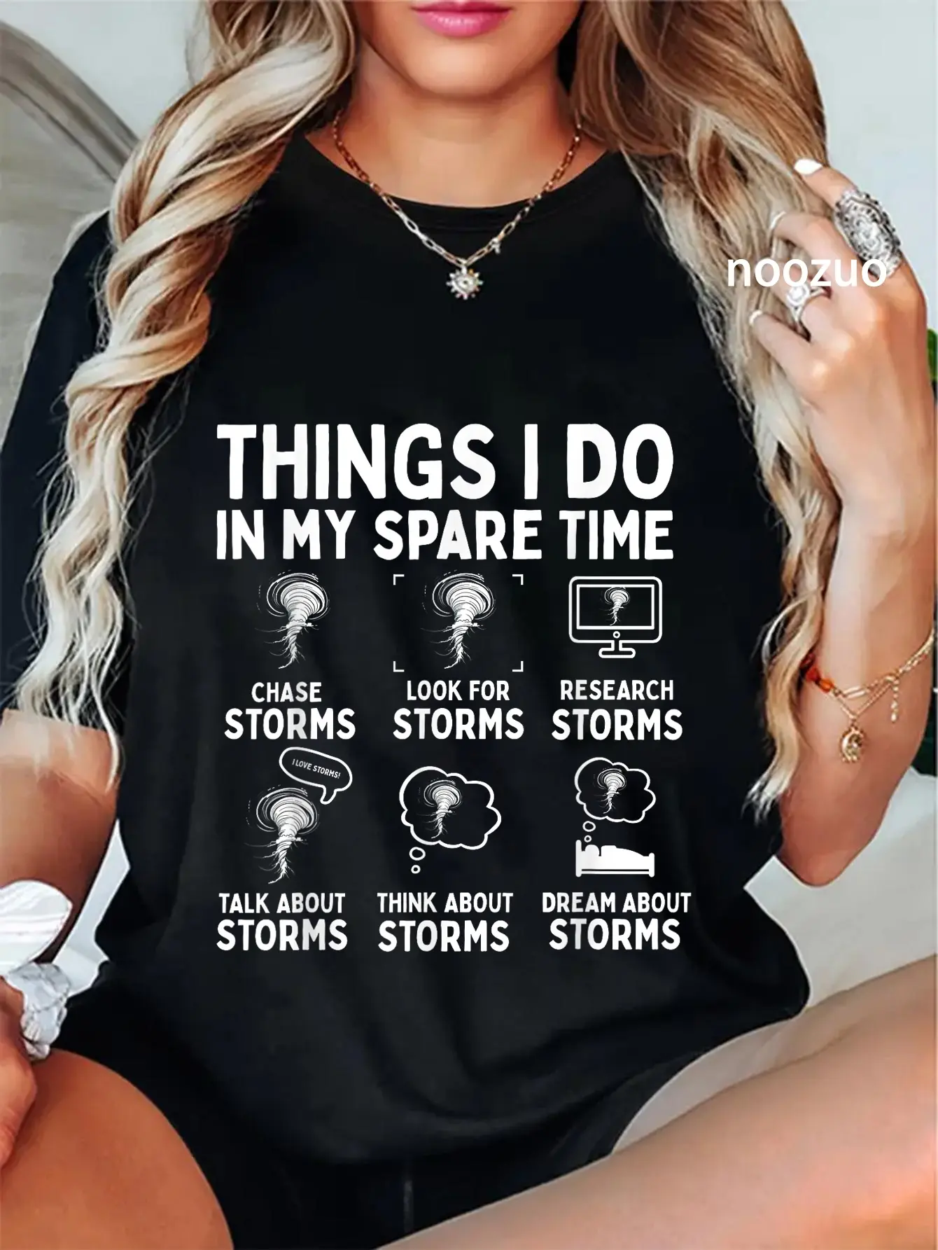 100% Cotton Unisex Storm Chaser Tornado Chasing Funny Twister Chasers Men T-Shirt