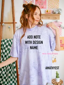 comfort colors shirt-COLOR BLAST-ADD NOTE WITH DESIGN NAME