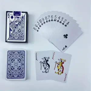 Durable Plastic Playing Cards, Waterproof Washable, Metal Decoration, Comfort Grip, Smooth Shuffling, Adult Entertainment Game Set