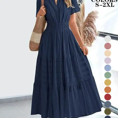 sleeveless summer maxi dress Emerson Maxi Dress Ivory/Black / L